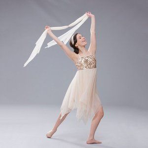 Revolution Dance Costume NEW- Into Dust Ballet XLC